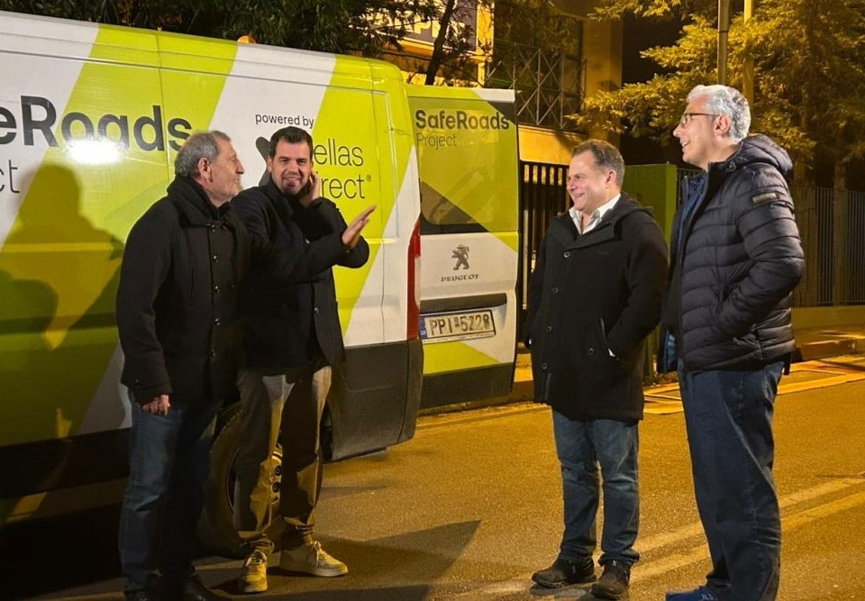 Safe Roads project: Νύχτα στην πόλη με την εκπομπή Traction