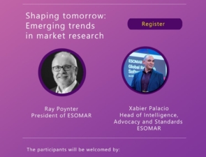 Ο ΣΕΔΕΑ διοργανώνει Webinar σε συνεργασία με την ESOMAR για τα Emerging Trends in Market Research