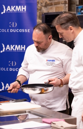 H Σχολή Γαστρονομίας της ΑΚΜΗΣ και η École Ducasse μετέφεραν τον γαστρονομικό πλούτο της Pesceterian Cuisine στο κέντρο της Αθήνας