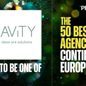 Η Gravity The Newtons  στη λίστα των 50 Best Agencies in Continental Europe