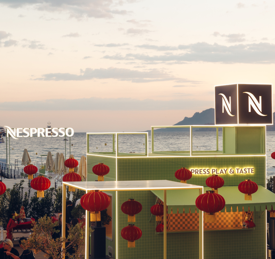 Η Nespresso στις Κάννες: parties, διασημότητες και freddo espresso στην Croisette!
