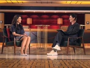 Η Νία Βαρντάλος στο «Watch Next» της COSMOTE TV