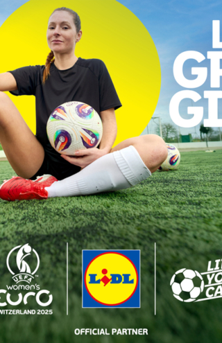 Η Lidl φέρνει το Lidl Youth Camp στο UEFA Women’s EURO 2025™