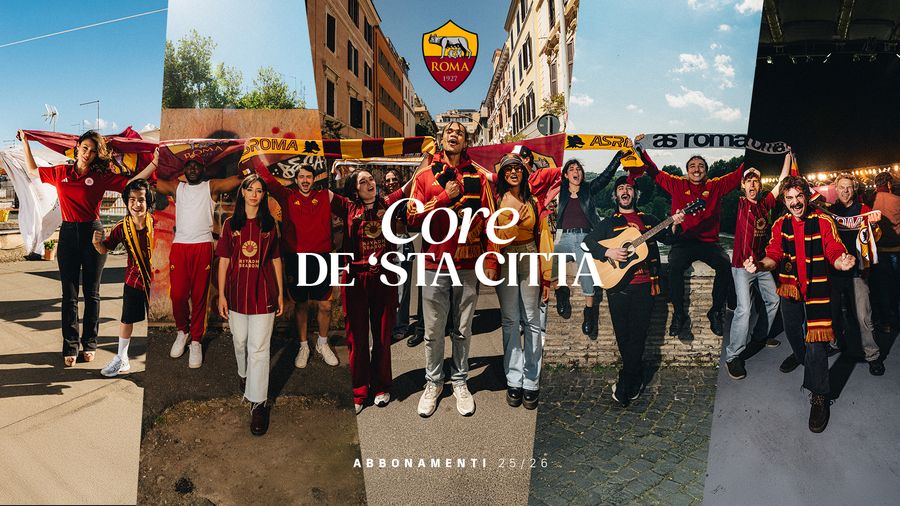 Campaign of the Day/ AS Roma: Μια ωδή στην καρδιά της Ρώμης μέσα από τη νέα καμπάνια εισητηρίων διαρκείας