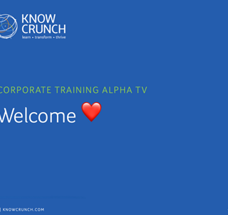 Η Knowcrunch εκπαιδεύει την ομάδα του Alpha TV στο digital marketing