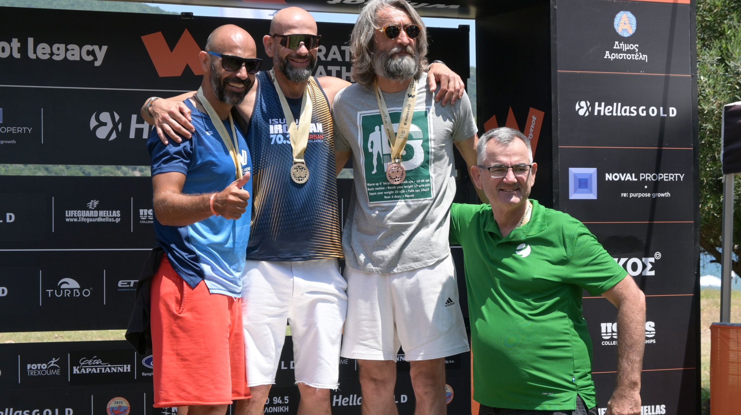Με μεγάλη επιτυχία ολοκληρώθηκε το πρώτο Stratoni Triathlon 2025, με την υποστήριξη της Ελληνικός Χρυσός