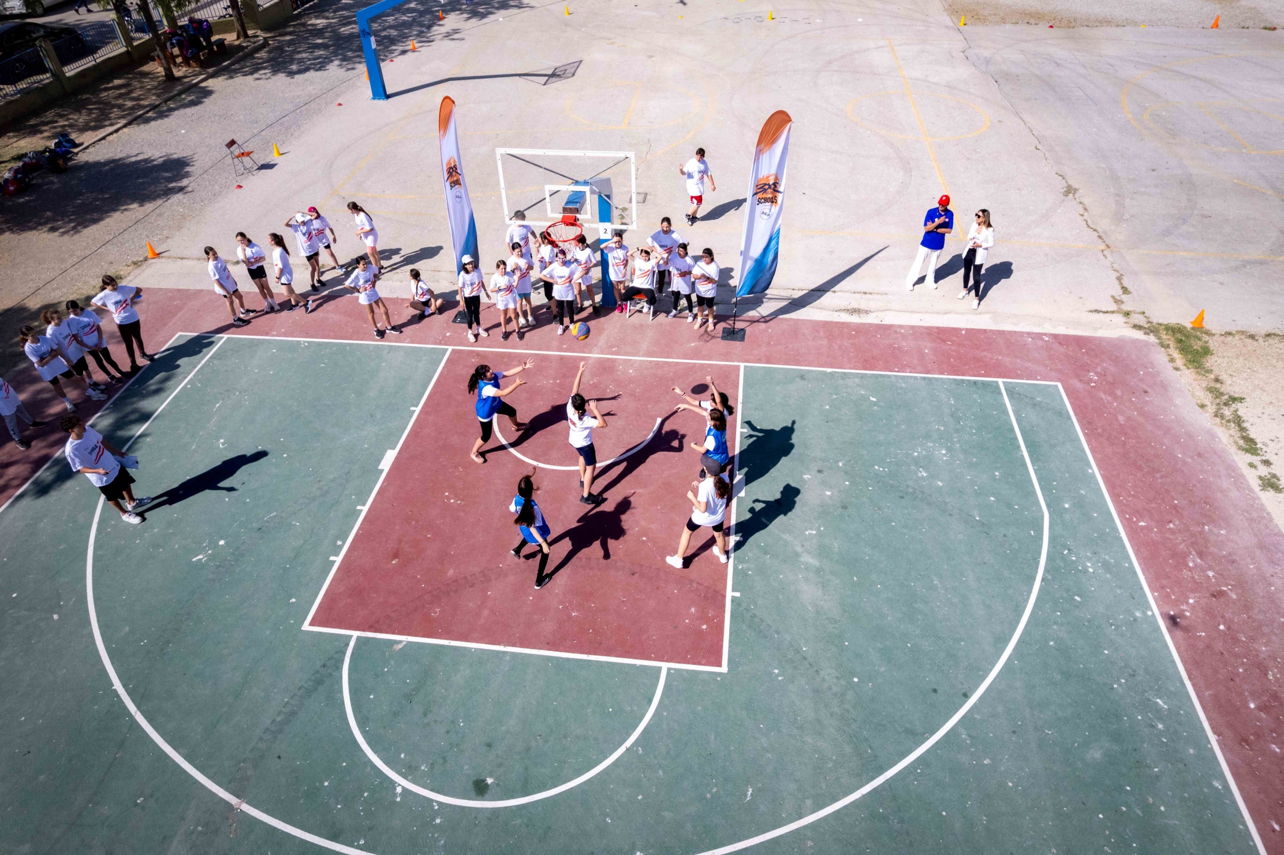 Το 3&#215;3 Schools powered by ΔΕΗ επιστρέφει και παίζει δυνατά σε πέντε νέες πόλεις