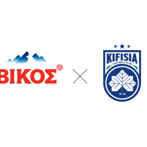 Το φυσικό μεταλλικό νερό ΒΙΚΟΣ ξανά στο γήπεδο με την ΠΑΕ Κηφισιά για 3η χρονιά