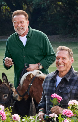 Συλλογική δύναμη: Η PARKSIDE φέρνει μαζί τον Arnold Schwarzenegger και τον Ralf Moeller για τη νέα καμπάνια DIY