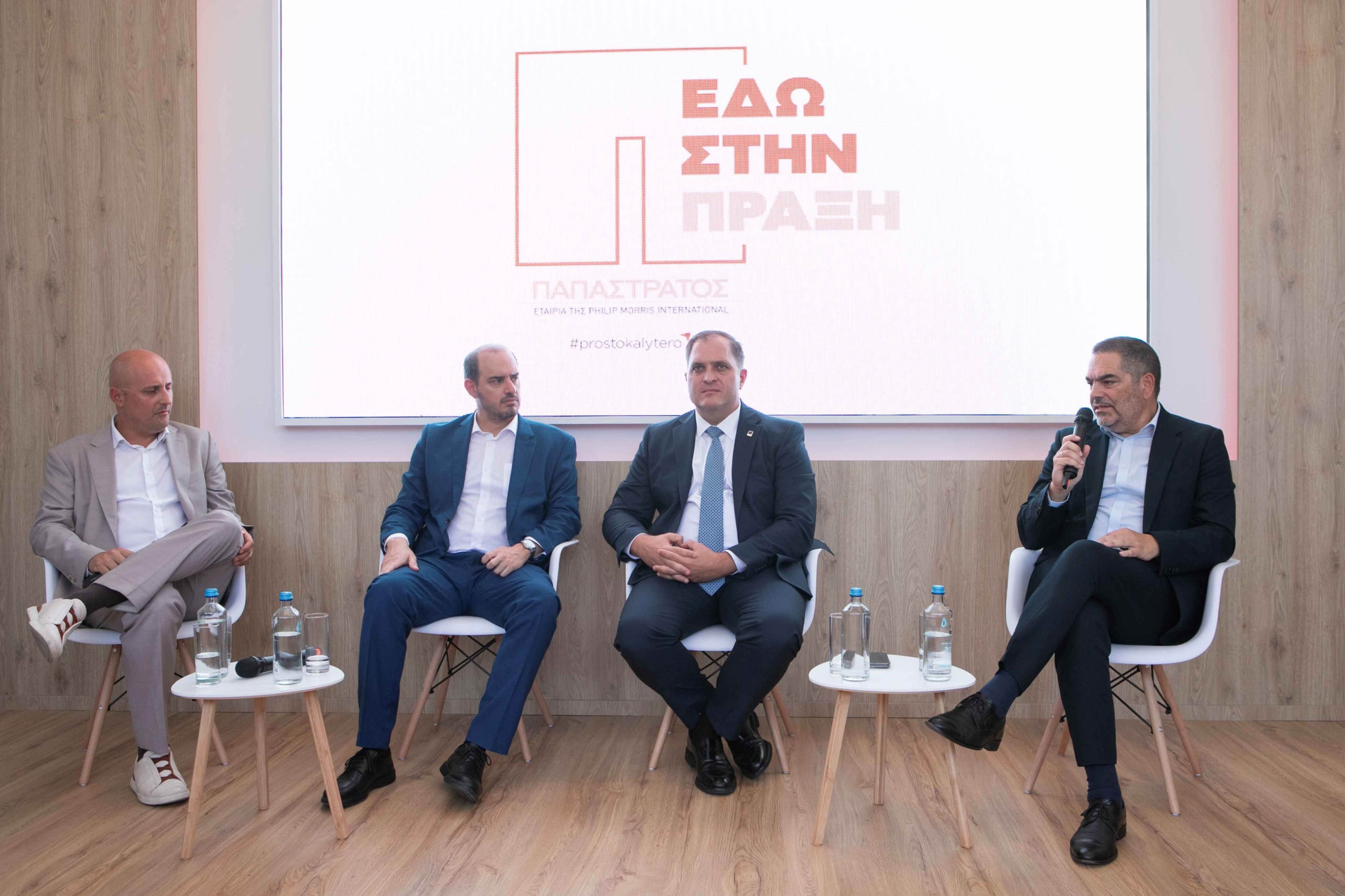 Παπαστράτος στη ΔΕΘ: Συζήτηση για το παράνομο εμπόριο καπνικών προϊόντων &#8211; Επιπτώσεις και Προκλήσεις