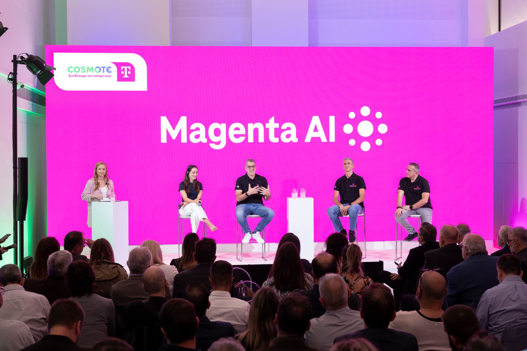Η COSMOTE TELEKOM φέρνει τη δύναμη του ΑΙ σε όλους με το Magenta AI