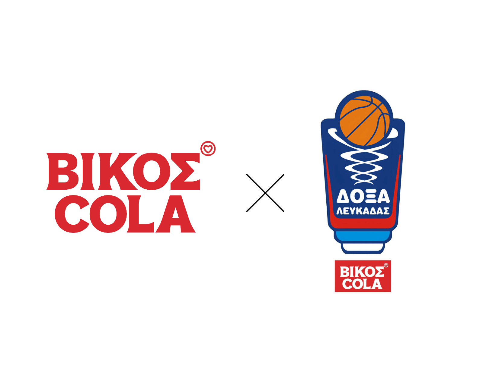 BΙΚΟΣ COLA &#038; ΑΕ Δόξα Λευκάδας: Επίσημος Ονομαστικός Χορηγός για 3η Χρονιά