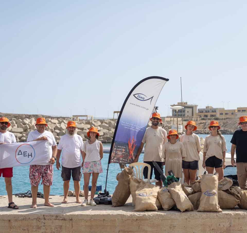 ΔΕΗ και iSea ένωσαν δυνάμεις για τον καθαρισμό απομακρυσμένων ακτών σε περιοχές Natura 2000