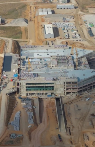 Καστέλι: Σημαντική πρόοδος στο νέο διεθνές αεροδρόμιο της Κρήτης