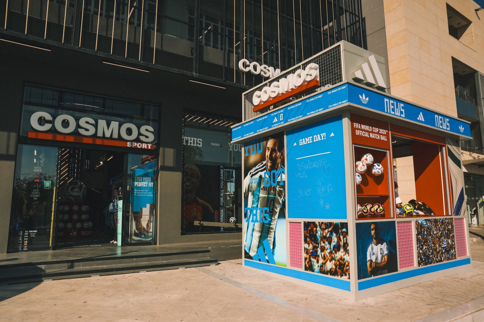 Πώς το Cosmos Sport και η adidas φέρνουν το World Cup στο ελληνικό retail