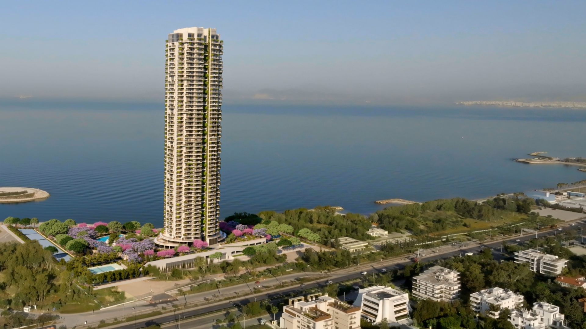 Η θέση του Riviera Tower ανάμεσα στους ψηλότερους ουρανοξύστες της Ευρώπης
