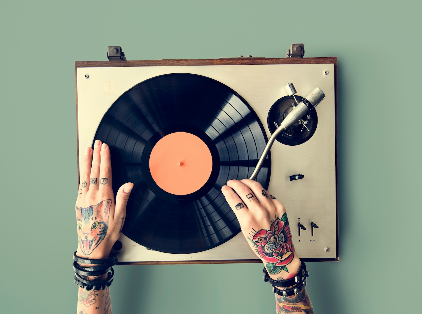 The record player