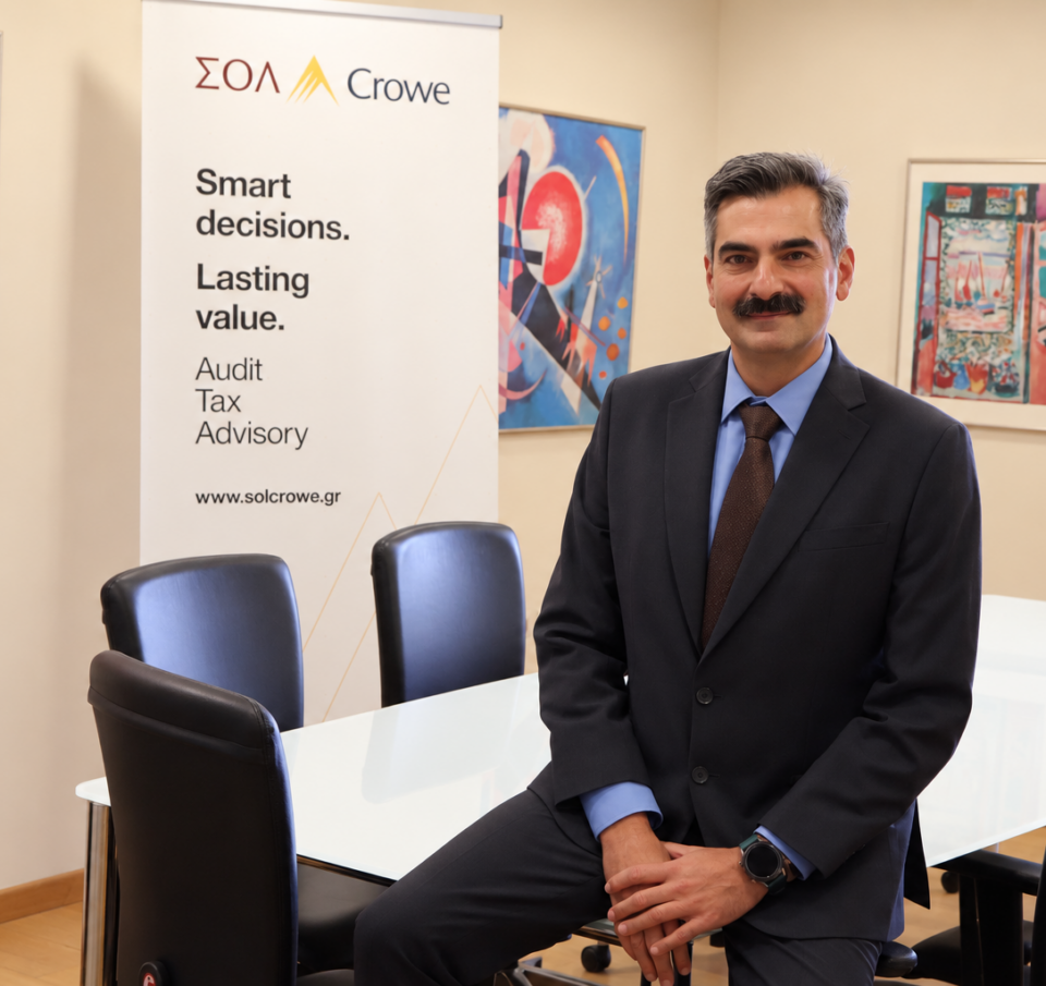 O Αλκιβιάδης Σιαράβας νέος Chief Marketing Officer της ΣΟΛ Crowe