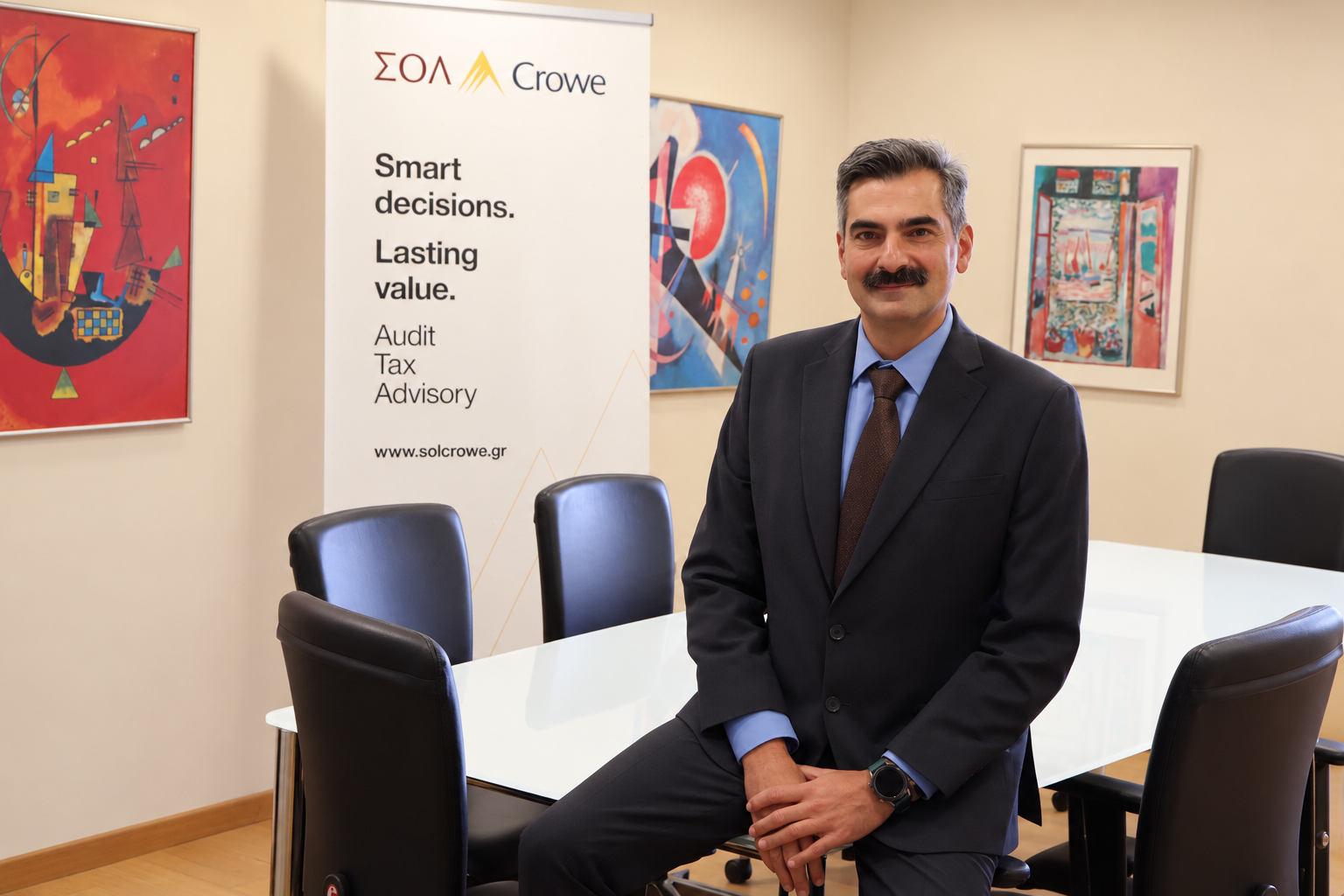 O Αλκιβιάδης Σιαράβας νέος Chief Marketing Officer της ΣΟΛ Crowe